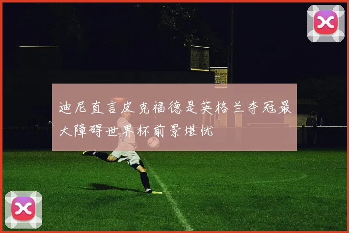 迪尼直言皮克福德是英格兰夺冠最大障碍世界杯前景堪忧