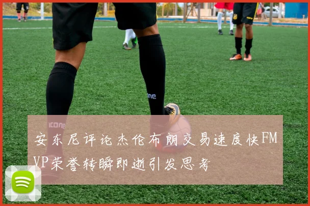 安东尼评论杰伦布朗交易速度快FMVP荣誉转瞬即逝引发思考